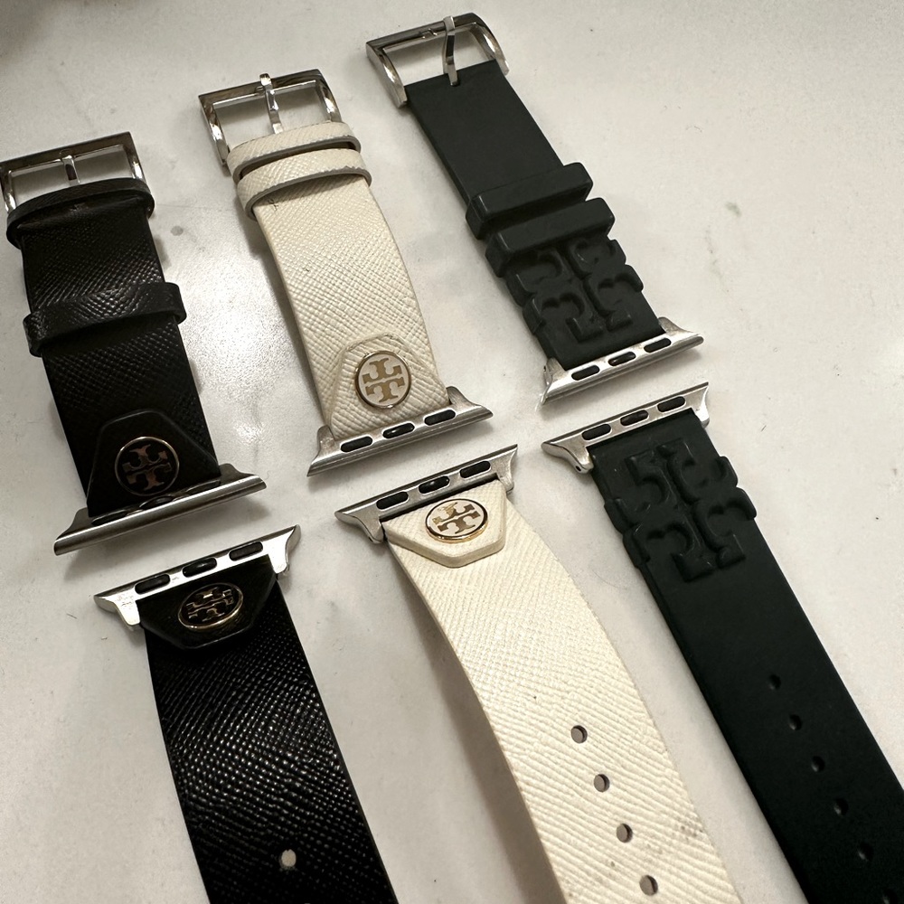 Tory Burch Apple Watch bands bundle